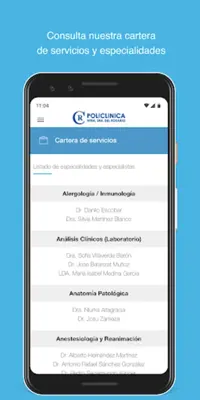 Grupo Policlínica android App screenshot 0